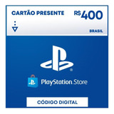 Cartão Playstation Gift Card 400 Psn