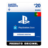 Cartão Playstation Psn 20 Euros Portugal