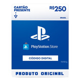 Cartao Playstation Psn Gift Card Br R$ 250 Reais Instantâne