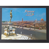 Cartão Postal: Itália - Florença/ Praça