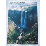 Cartão Postal 09 Londrina Salto Do Apucaraninha Cachoeira