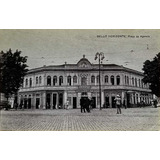 Cartão Postal Antigo Bello Horizonte Praça Da Agencia