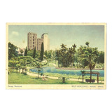 Cartão Postal Antigo Belo Horizonte - Prqe Municipal Mg- Ah1