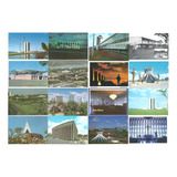 Cartão Postal Antigo Brasilia Df - Lote Com 144 Und - A70