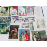 Cartão Postal Arte Pablo Picasso Pacote Com 14 Post Card