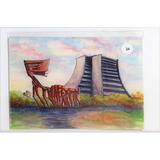 Cartão Postal De Porto Alegre - Monumento Aos Açorianos