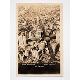 Cartao Postal Fotografico Belo Horizonte Vista Aerea Anos 50