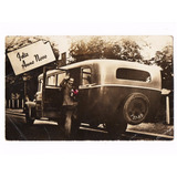 Cartao Postal Fotografico Carro Antigo - Anos 40