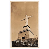 Cartao Postal Poços De Caldas Cristo Redentor Anos 50