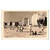 Cartao Postal Praia De Copacabana -