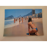 Cartão Postal Praia De Copacabana Rj 972