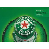 Cartão Postal Publicitário Heineken