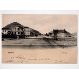 Cartao Postal Tipografico Guaruja Circulado - 1904