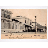 Cartao Postal Tipografico Hotel Do Guaruja Circulado - 1904