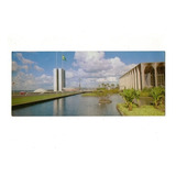 Cartao Postal Varig Brasilia Vista Parcial - Anos 70