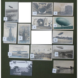 Cartão Postal+foto Balão Dirigível Graf Zeppelin Preço Unid