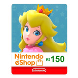 Cartão Pré-pago Nintendo Switch Eshop Brasil