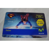 Cartao Prepago Venezuela Movistar / Serie Superman Com 3 Cts