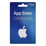 Cartão Presente Gift Card Aple Store R$ 20 Itunes Brasil App