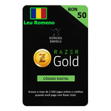 Cartão Presente Pré-pago Razer Gold 50