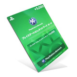Cartão Psn Japonesa 5000 Yenes Cartao Psn Japão Card 5000