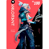 Cartão Riot Games Valorant R$100 Reais