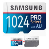 Cartão Samsung 1024gb Memória Micro Sdxc