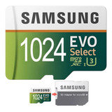 Cartão Samsung Evo - 1tb Memória Micro Sdxc Uhs-i Card
