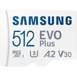 Cartao Samsung Micro Sdxc Evo 130mb/s 512gb Sony Xperia Xz