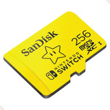 Cartao Sandisk 256gb Nintendo Switch Lite