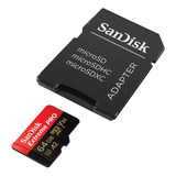 Cartão  Sandisk Extreme Pro 64gb