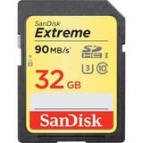 Cartão Sandisk Extreme Sdhc 32gb De 90mb/s Uhs-i U3 Classe 1