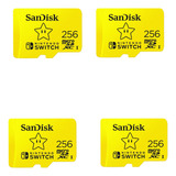 Cartao Sandisk Microsdxc 256gb Para Nintendo