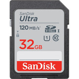 Cartao Sandisk Sdhc Ultra 120mb/s Classe 10 32gb Sd Original