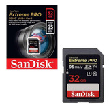 Cartão Sd 32gb Sandisk Extreme Pro