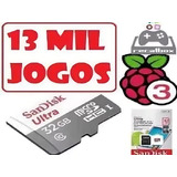 Cartão Sd C/ 13 Mil Jogos Recalbox P/ Raspberry Pi3