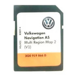 Cartao Sd P/ Gps Multimidia Vw (v1) C/ Mapas Multi Região