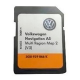 Cartao Sd P/ Gps Multimidia Vw (v3) C/ Mapas Multi Região
