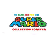 Cartão Sd P/ Wii Super Mario Collection Forever