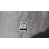 Cartão Sd Sandisk 4gb Original Para Nintendo Wii E Dsi
