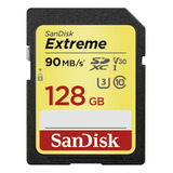 Cartão Sd Sdxc Sandisk Extreme 128gb