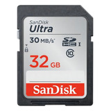 Cartão Sdhc 32gb Sandisk Ultra 30mb/s Classe 10