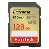 Cartão Sdxc 128gb Sandisk Extreme 4k