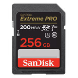 Cartão Sdxc 256gb Sandisk Extreme Pro