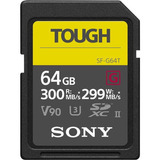 Cartão Sdxc Sony 64gb Sf-g Tough