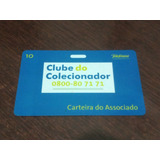 Cartão Telefonico Clube Do Colecionador Carteira Associado 