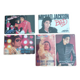 Cartão Telefônico Japão: Michael Jackson. C/5ct. Pasta Ro. 