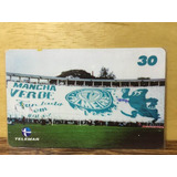 Cartao Telefonico Palmeiras Mancha Verde 1999 Tr 5mil Raro