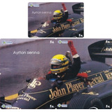 Cartao Telefonico Puzzle 09 Ayrton Senna 5 Cards Importados