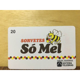 Cartao Telefonioco So Mel Raro Telebras 1997 3mil Tiragem